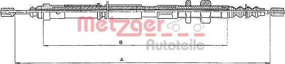 Metzger 10.4652 - Trose, Stāvbremžu sistēma ps1.lv