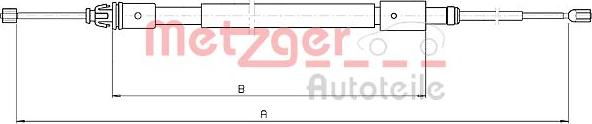 Metzger 10.4714 - Trose, Stāvbremžu sistēma ps1.lv