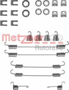 Metzger 105-0656 - Piederumu komplekts, Bremžu loki ps1.lv