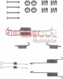 Metzger 105-0615 - Piederumu komplekts, Bremžu loki ps1.lv