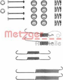 Metzger 105-0678 - Piederumu komplekts, Bremžu loki ps1.lv