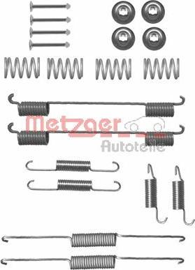 Metzger 105-0861 - Piederumu komplekts, Bremžu loki ps1.lv