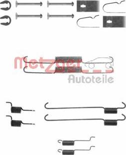 Metzger 105-0815 - Piederumu komplekts, Bremžu loki ps1.lv