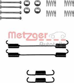 Metzger 105-0796 - Piederumu komplekts, Bremžu loki ps1.lv