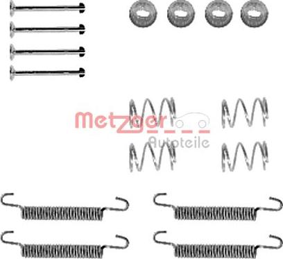 Metzger 105-0791 - Piederumu komplekts, Stāvbremzes mehānisma bremžu loks ps1.lv