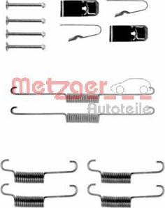 Metzger 105-0723 - Piederumu komplekts, Bremžu loki ps1.lv