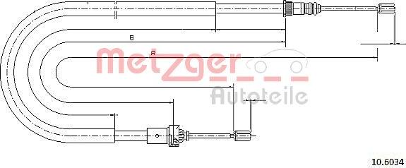 Metzger 10.6034 - Trose, Stāvbremžu sistēma ps1.lv