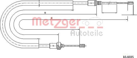 Metzger 10.6035 - Trose, Stāvbremžu sistēma ps1.lv