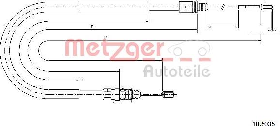 Metzger 10.6036 - Trose, Stāvbremžu sistēma ps1.lv