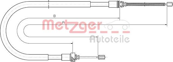 Metzger 10.6033 - Trose, Stāvbremžu sistēma ps1.lv