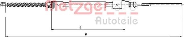 Metzger 10.6220 - Trose, Stāvbremžu sistēma ps1.lv