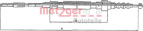 Metzger 10.7403 - Trose, Stāvbremžu sistēma ps1.lv