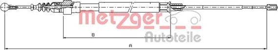 Metzger 10.7509 - Trose, Stāvbremžu sistēma ps1.lv