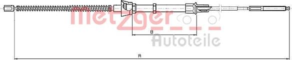 Metzger 10.7136 - Trose, Stāvbremžu sistēma ps1.lv