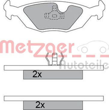 Metzger 1170473 - Bremžu uzliku kompl., Disku bremzes ps1.lv