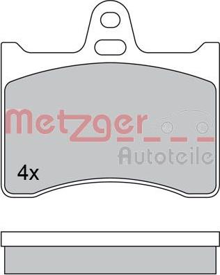 Metzger 1170567 - Bremžu uzliku kompl., Disku bremzes ps1.lv