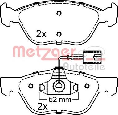 BOSCH 986TB2276 - Bremžu uzliku kompl., Disku bremzes ps1.lv