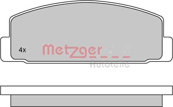 Metzger 1170088 - Bremžu uzliku kompl., Disku bremzes ps1.lv