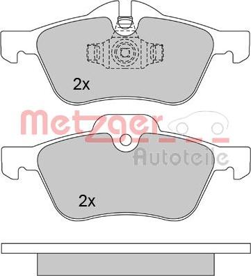 Metzger 1170189 - Bremžu uzliku kompl., Disku bremzes ps1.lv