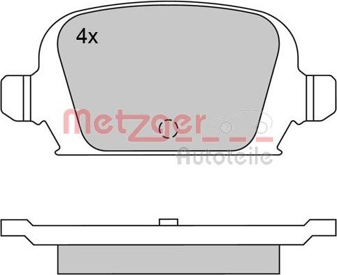 HITEC H 1119 - Bremžu uzliku kompl., Disku bremzes ps1.lv