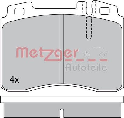 Metzger 1170374 - Bremžu uzliku kompl., Disku bremzes ps1.lv