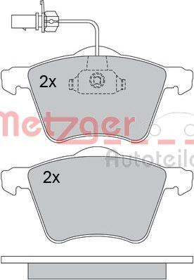 Metzger 1170261 - Bremžu uzliku kompl., Disku bremzes ps1.lv