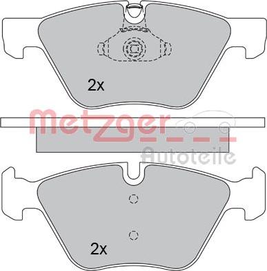 Metzger 1170203 - Bremžu uzliku kompl., Disku bremzes ps1.lv