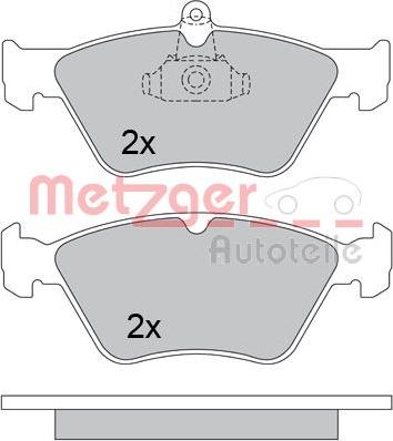 Metzger 1170279 - Bremžu uzliku kompl., Disku bremzes ps1.lv