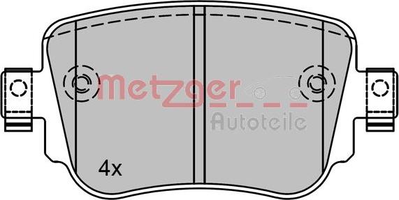 Metzger 1170792 - Bremžu uzliku kompl., Disku bremzes ps1.lv
