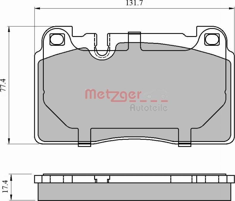 Metzger 1170789 - Bremžu uzliku kompl., Disku bremzes ps1.lv