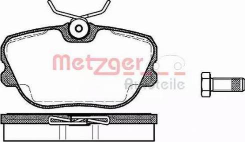 Metzger 1170722 - Bremžu uzliku kompl., Disku bremzes ps1.lv