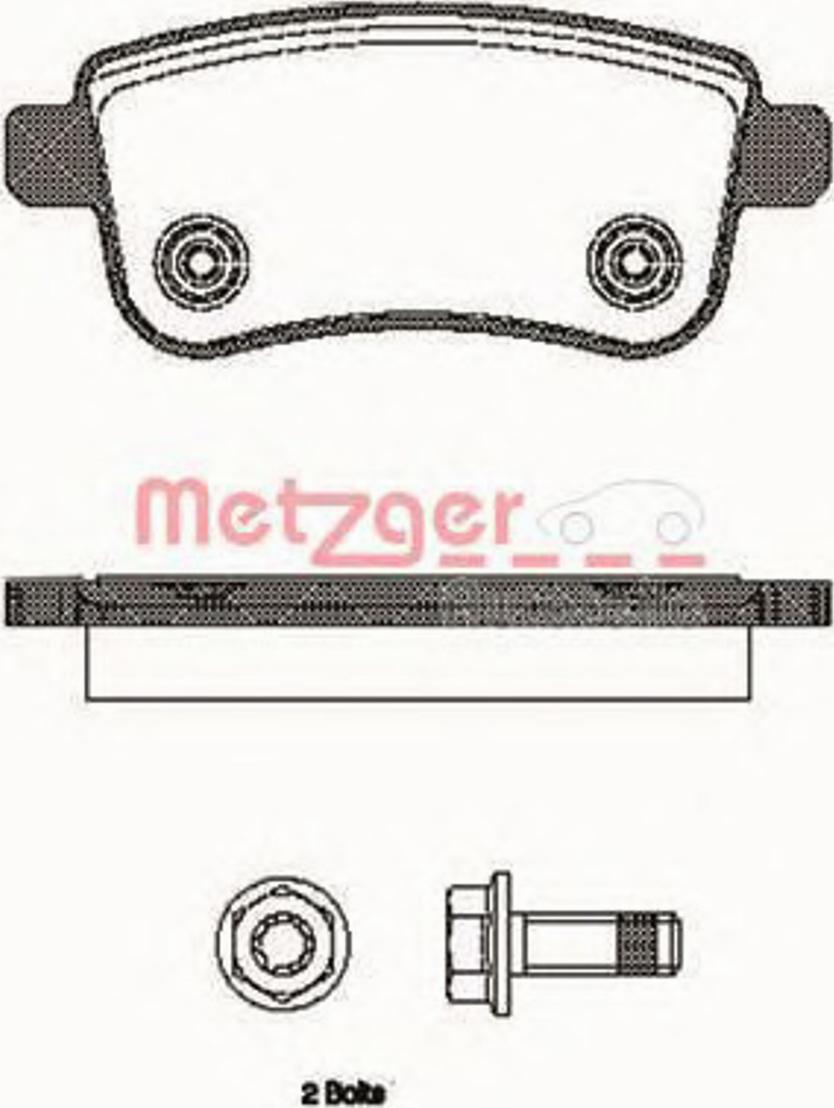 Metzger 138700 - Bremžu uzliku kompl., Disku bremzes ps1.lv