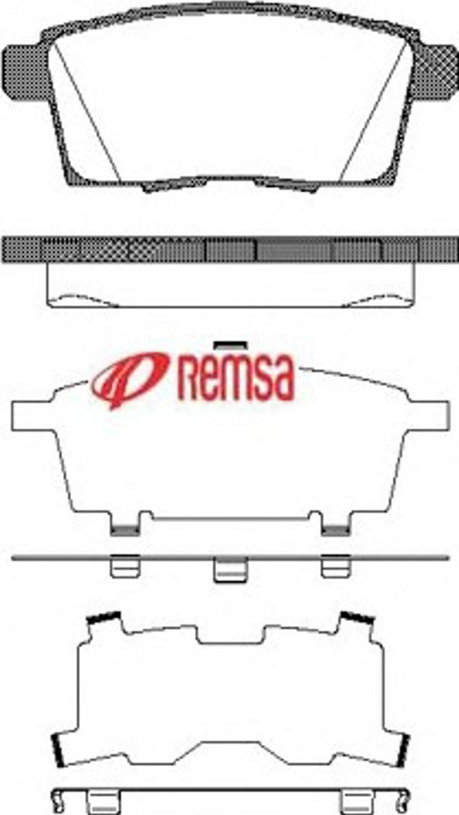 Metzger 1268.00 - Bremžu uzliku kompl., Disku bremzes ps1.lv