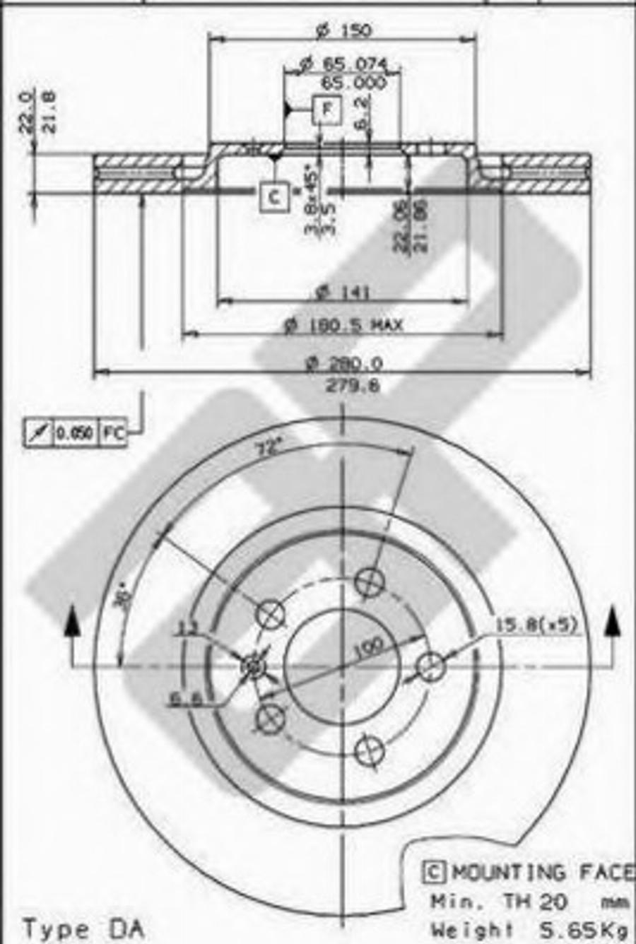 Metzger 24358 - Bremžu komplekts, Disku bremzes ps1.lv