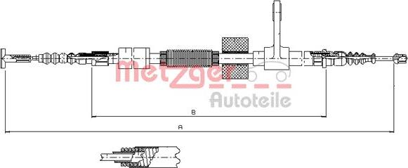 Metzger 251.32 - Trose, Stāvbremžu sistēma ps1.lv