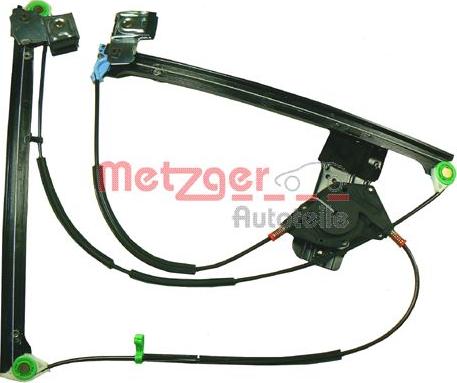 Metzger 2160048 - Stikla pacelšanas mehānisms ps1.lv