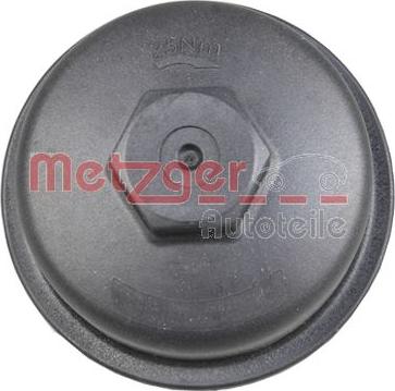 Metzger 2370055 - Vāks, Eļļas filtra korpuss ps1.lv