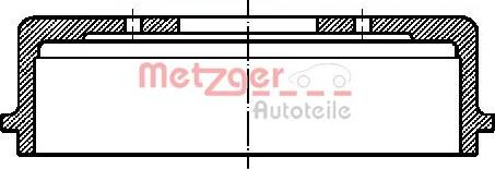 Metzger BT 237 - Bremžu trumulis ps1.lv