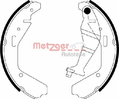 Metzger MG 829 - Bremžu loku komplekts ps1.lv