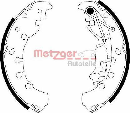 Metzger MG 200 - Bremžu loku komplekts ps1.lv