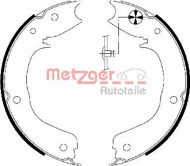 Metzger MG 203 - Bremžu loku kompl., Stāvbremze ps1.lv