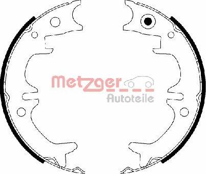 Metzger MG 220 - Bremžu loku kompl., Stāvbremze ps1.lv