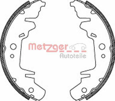 Metzger MG 718 - Bremžu loku komplekts ps1.lv