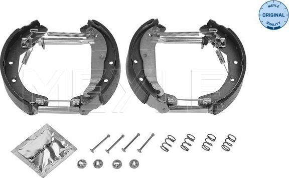 Meyle 614 533 0009/K - Bremžu loku komplekts ps1.lv