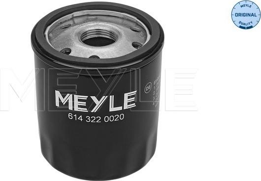 Meyle 614 322 0020 - Eļļas filtrs ps1.lv