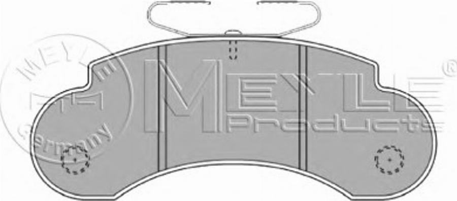 Meyle 025 209 3214 - Bremžu uzliku kompl., Disku bremzes ps1.lv