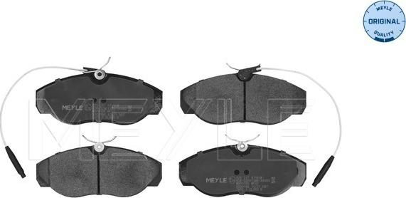 Meyle 025 217 9719/W - Bremžu uzliku kompl., Disku bremzes ps1.lv