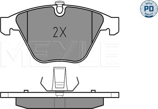 DJ Parts BP2889 - Bremžu uzliku kompl., Disku bremzes ps1.lv