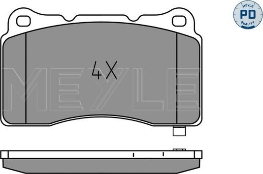 BENDIX 572426 - Bremžu uzliku kompl., Disku bremzes ps1.lv