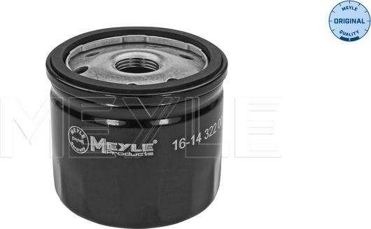 Meyle 16-14 322 0005 - Eļļas filtrs ps1.lv